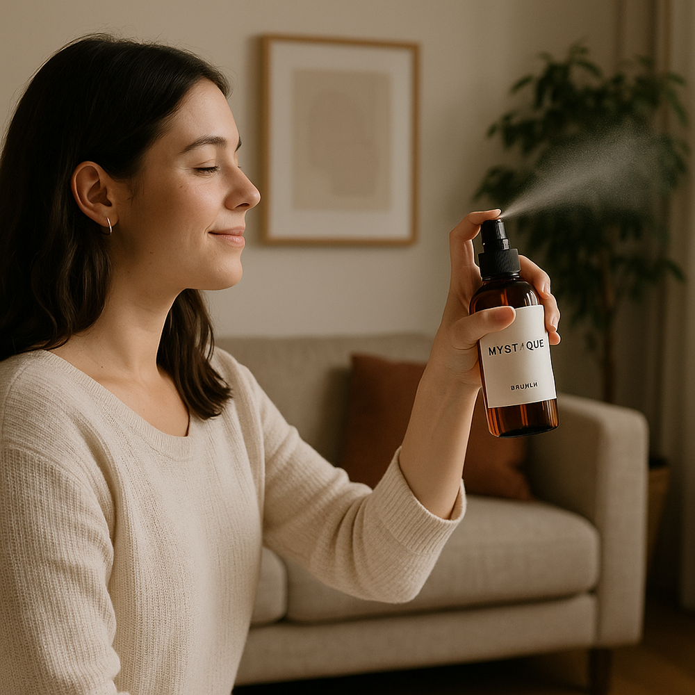 🌬️ Home Spray: cómo usarlo, cuidarlo y convertirlo en tu mejor aliado aromático