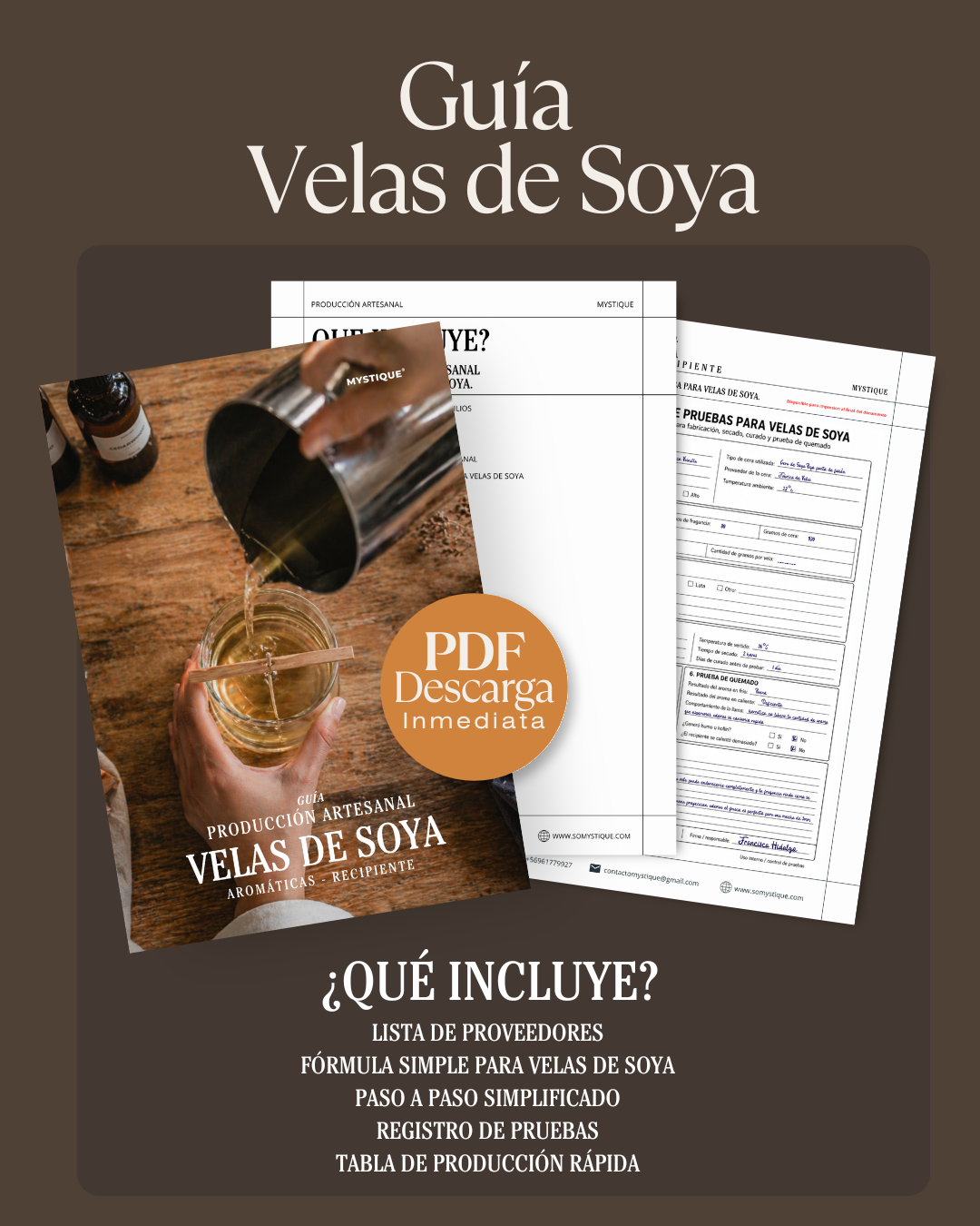 Guía- Producción Artesanal Velas de Soya