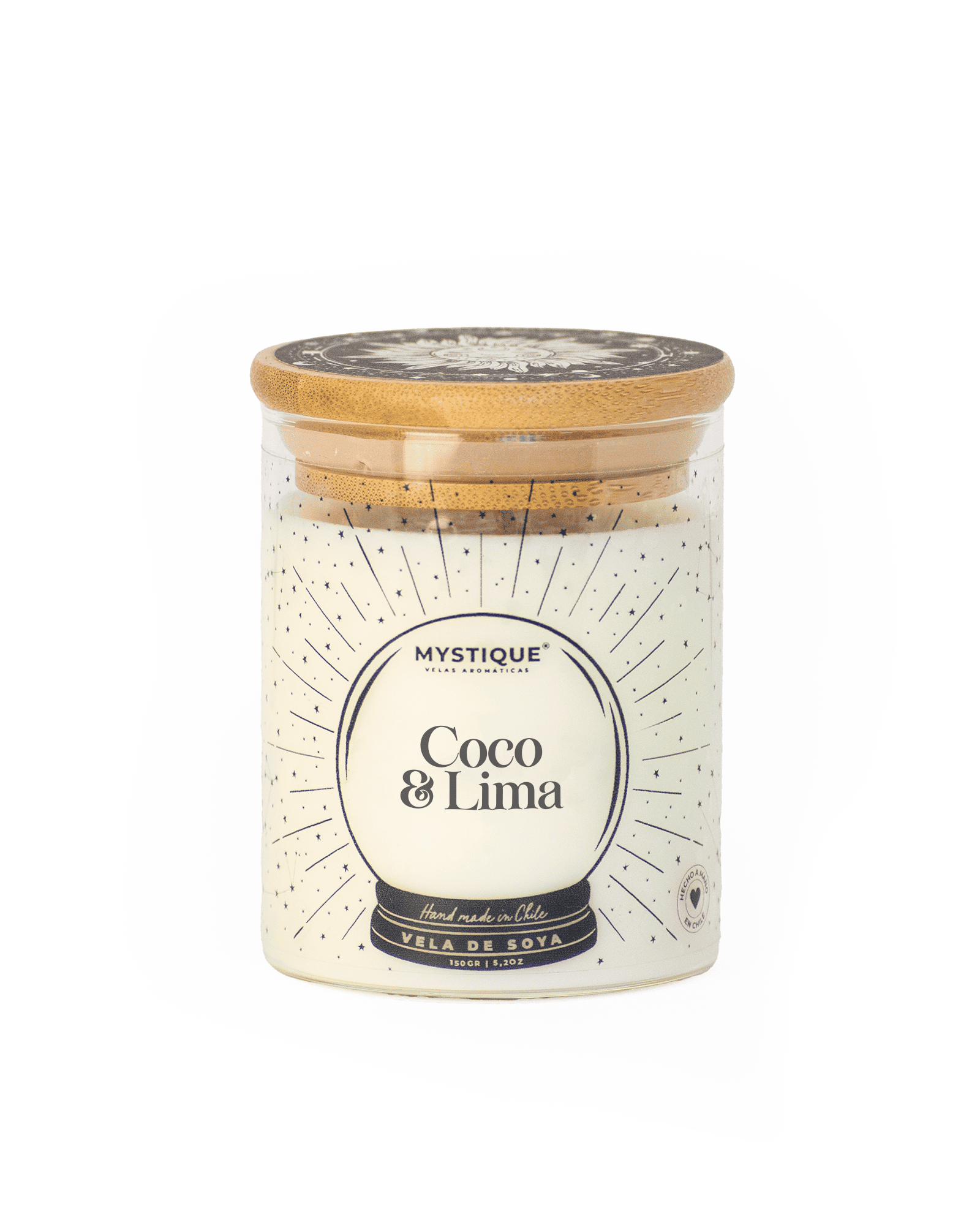 Coco y Lima | 150gr Vela Aromática