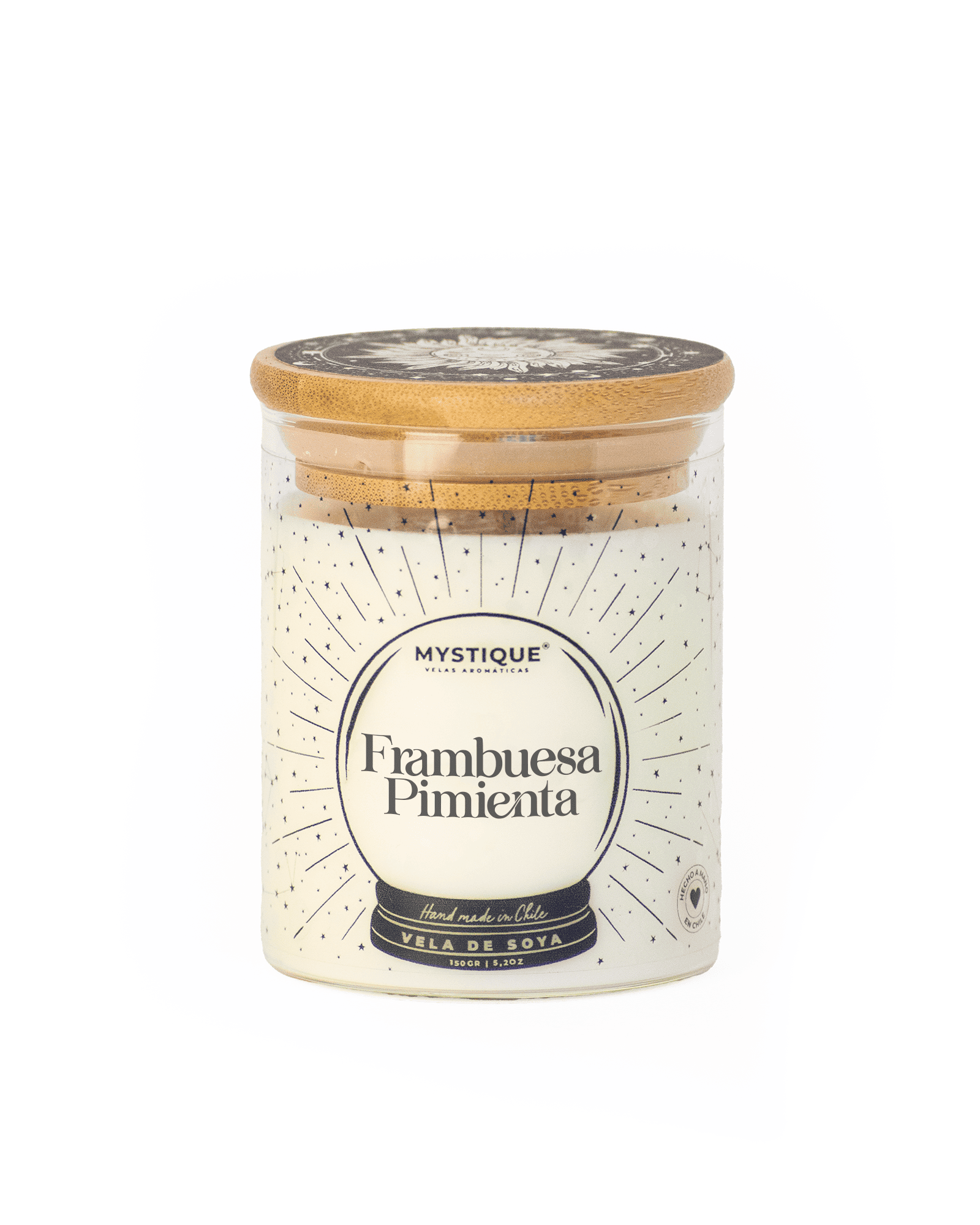Frambuesa Pimienta | 150gr Vela Aromática