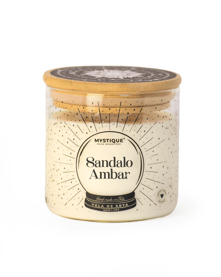 Sandalo Ambar | 280gr Vela Aromática