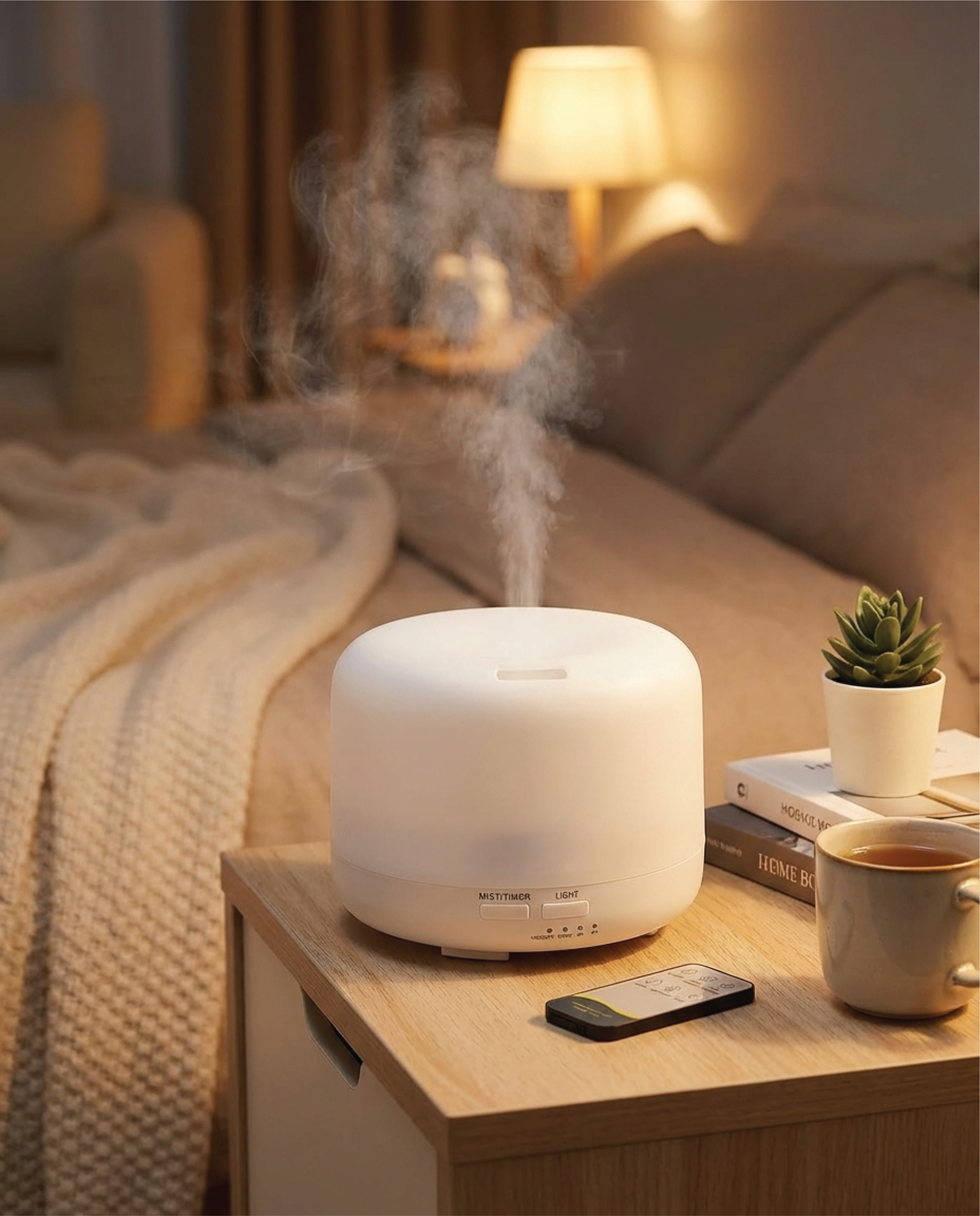 Humidificador 300ml + Aroma Gratis