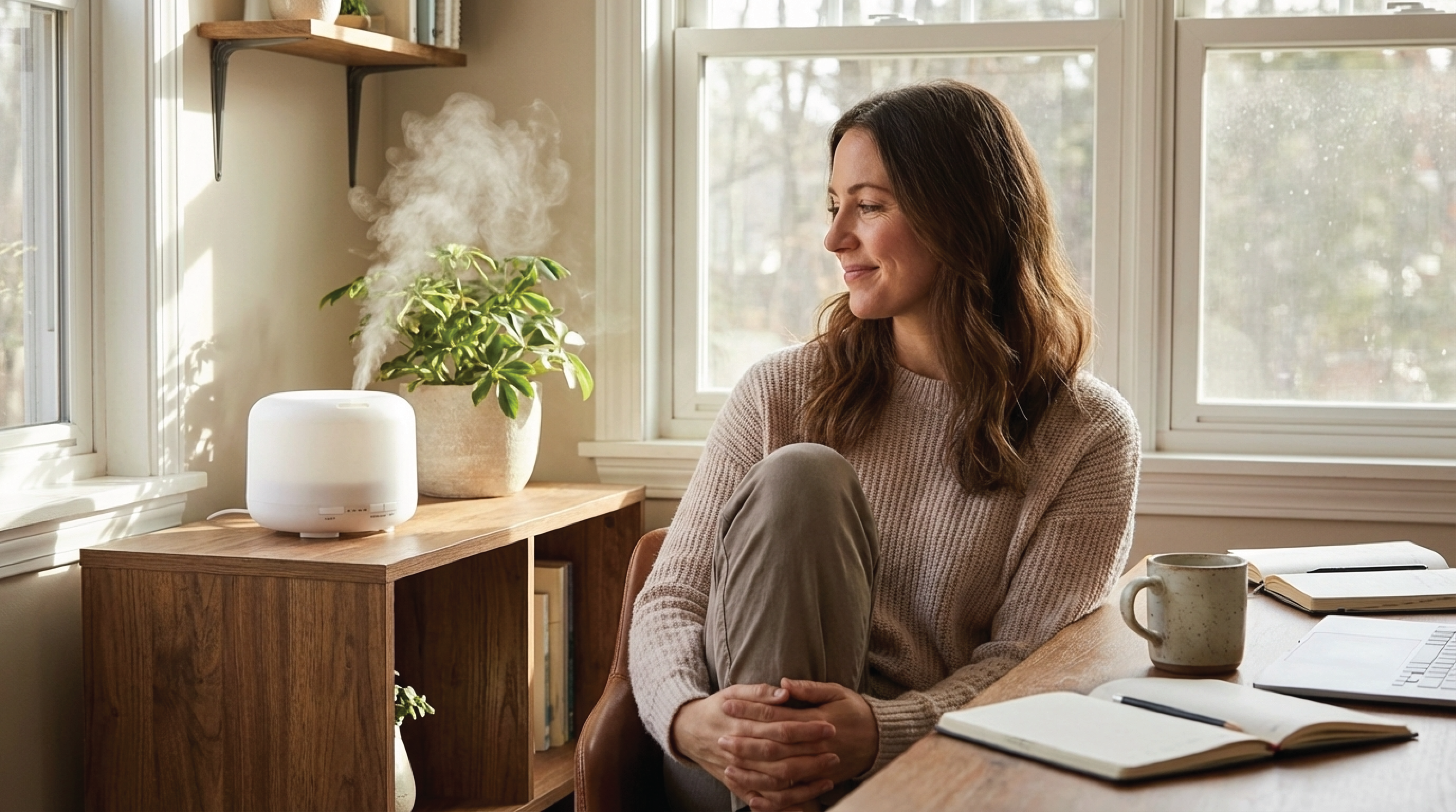 Humidificador 500ml + Aroma Gratis