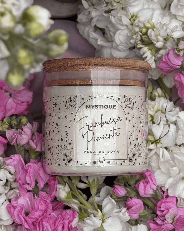 Frambuesa Pimienta | 280gr Vela Aromática