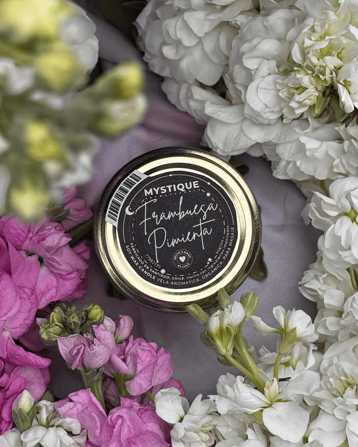 Frambuesa Pimienta | 50gr Vela Aromática