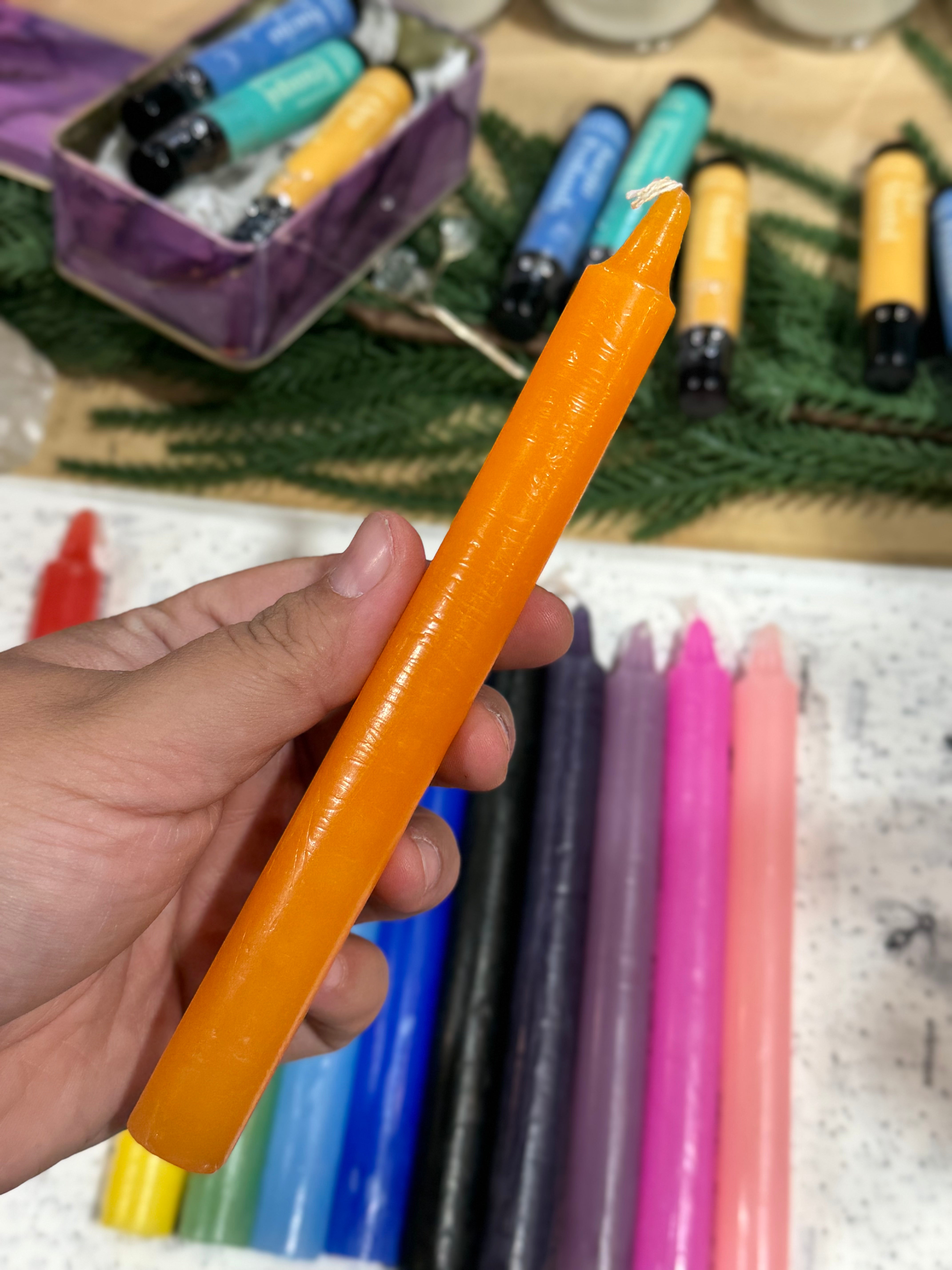 Vela Color | Naranja