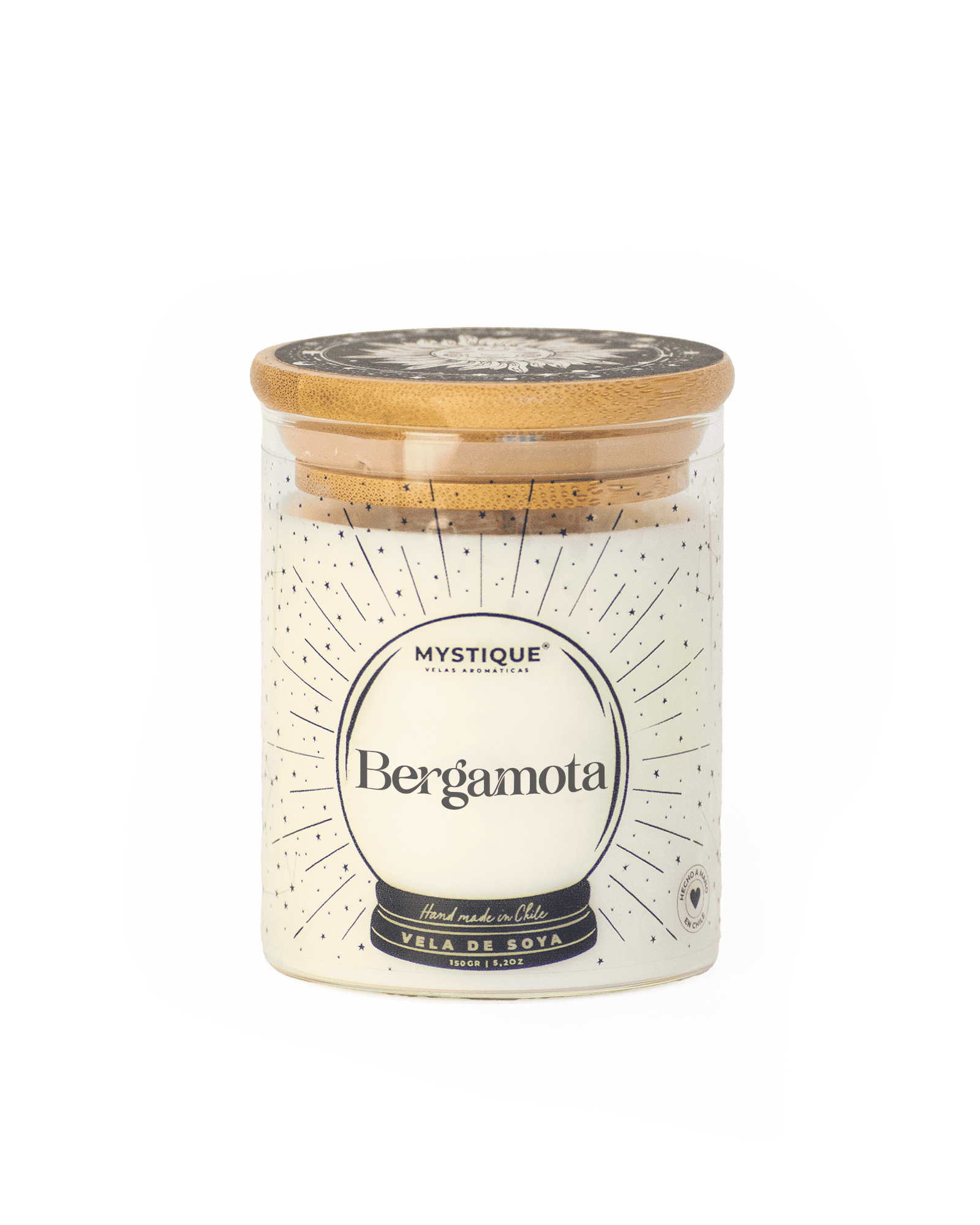 Bergamota | 150gr Vela Aromática